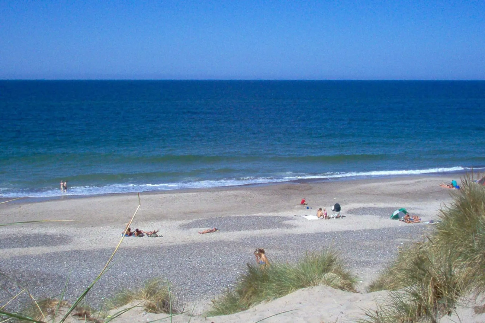 Ruim 12-persoons vakantiehuis in Hvide Sande met sauna-Uitzicht