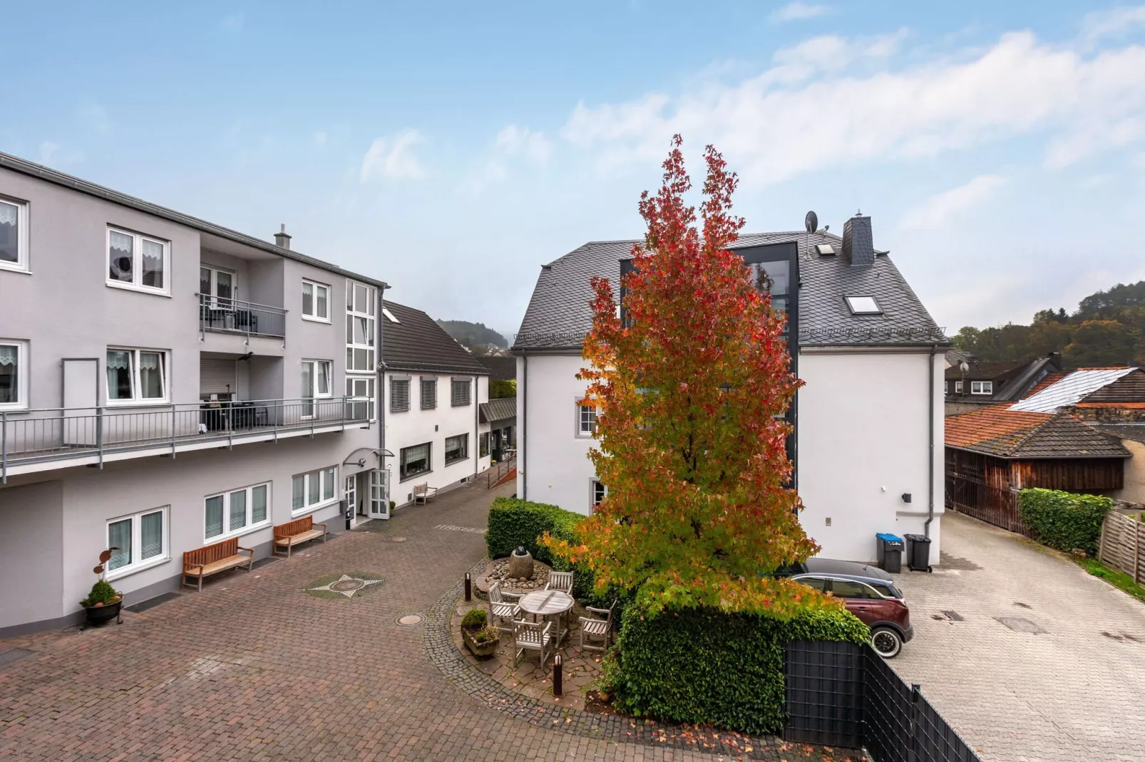 Fabry's Apartmenthof-Buitenkant zomer