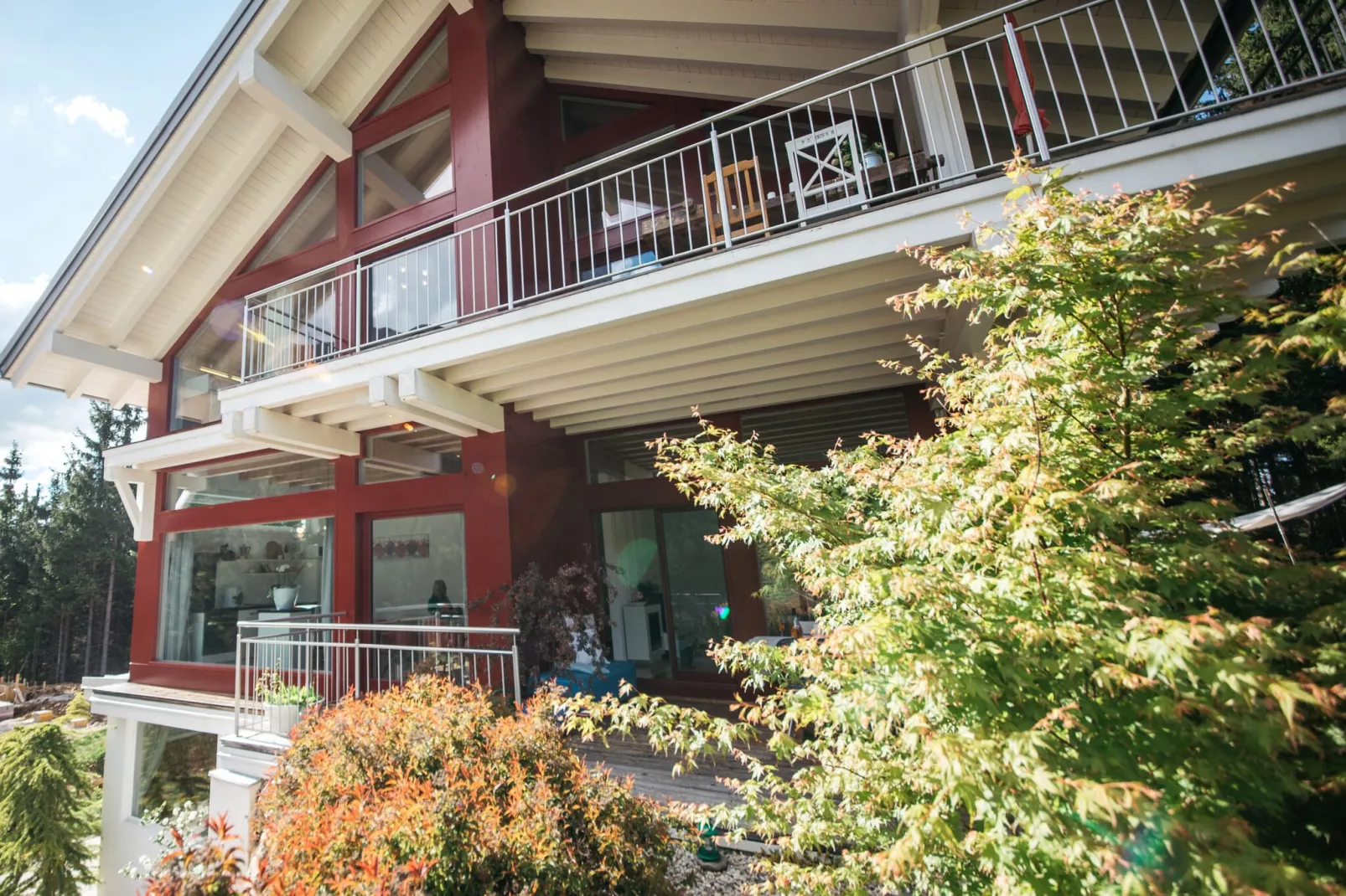 Appartement Landleben - Buitenkant zomer
