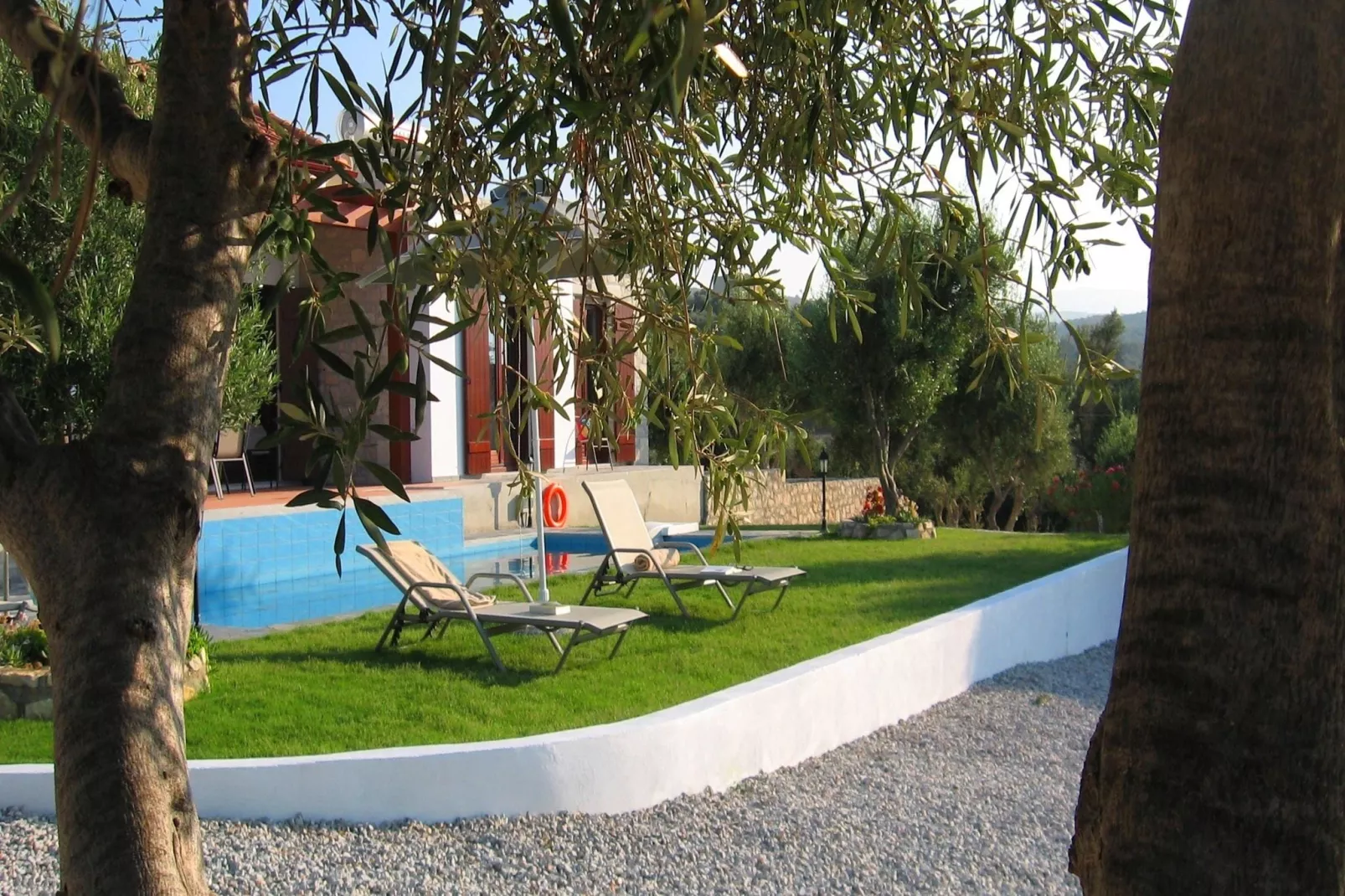 Villa Kyria-Tuinen zomer