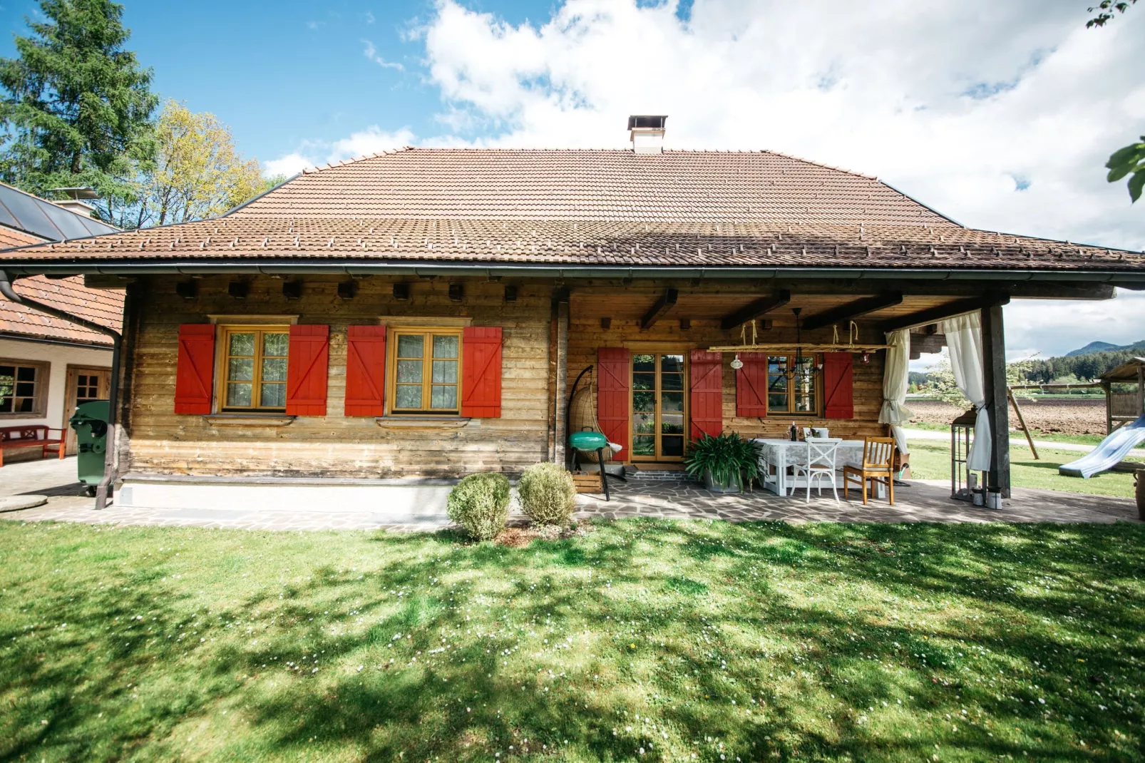 Ferienhaus Feistritz-Buitenkant zomer