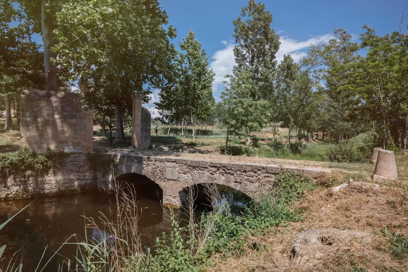 La vila Argençola-Gebieden zomer 1km