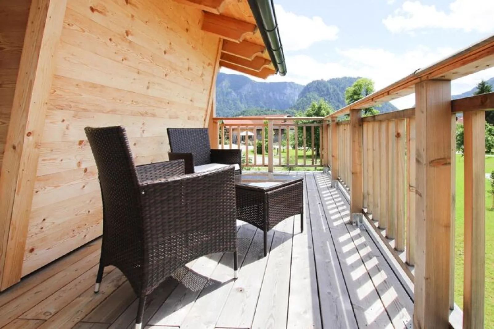 Chalet Chiemgau, Inzell-Haus Nr.10-Terrasbalkon