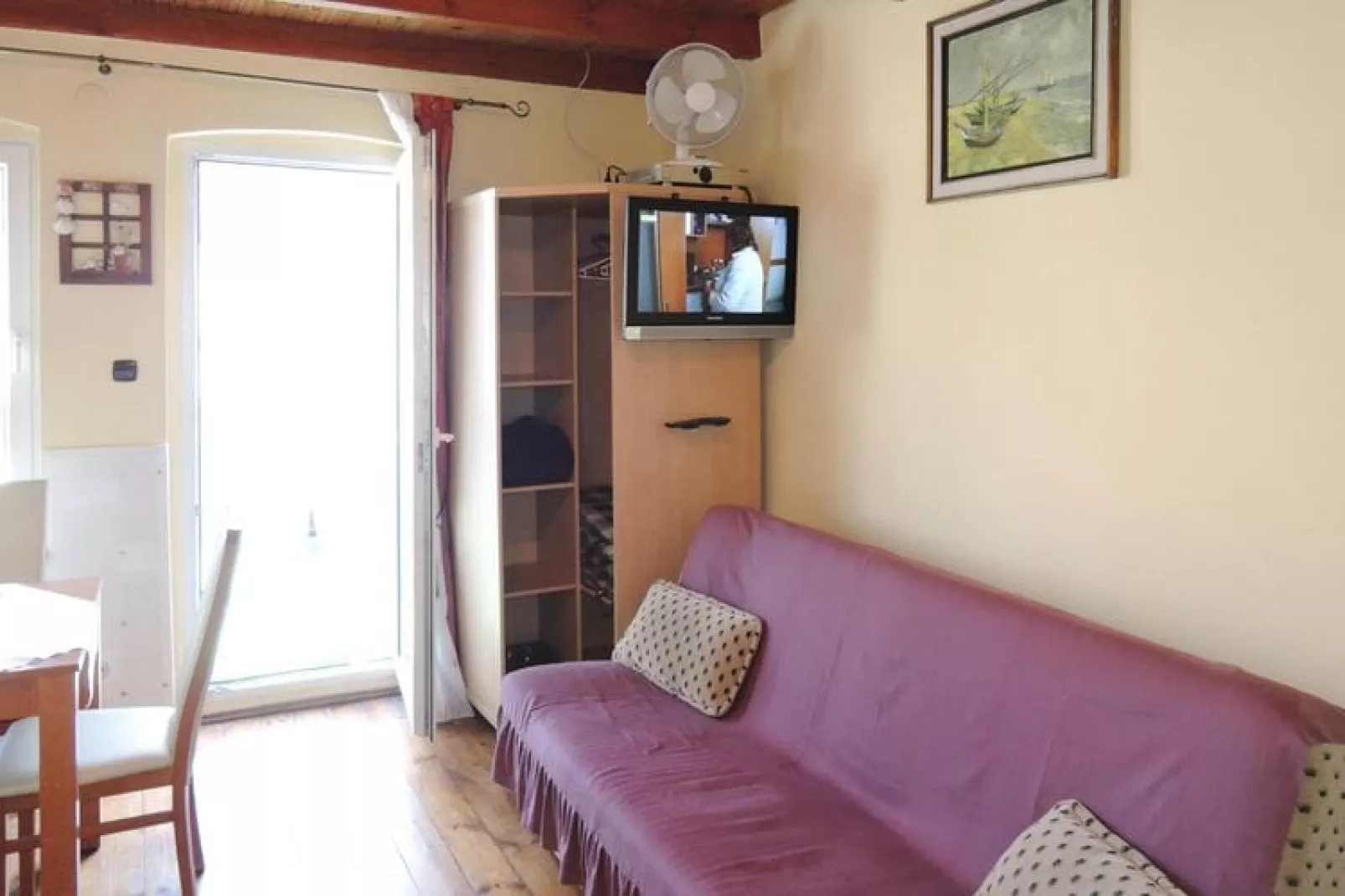 Yellow Submarine Appartment in Misdroy-Woonkamer