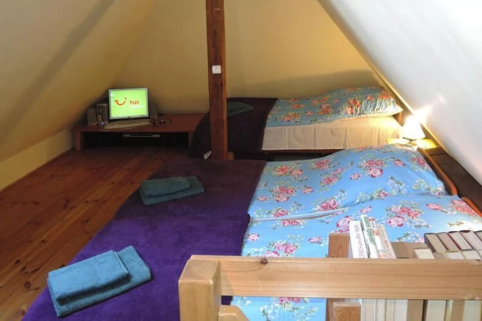 Yellow Submarine Appartment in Misdroy-Slaapkamer