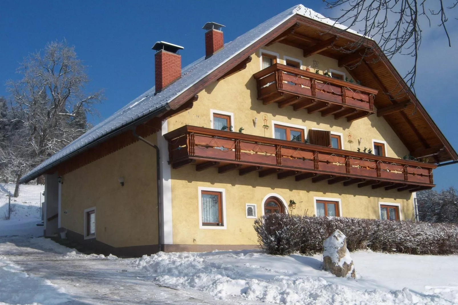 Haus Huber-Exterieur winter