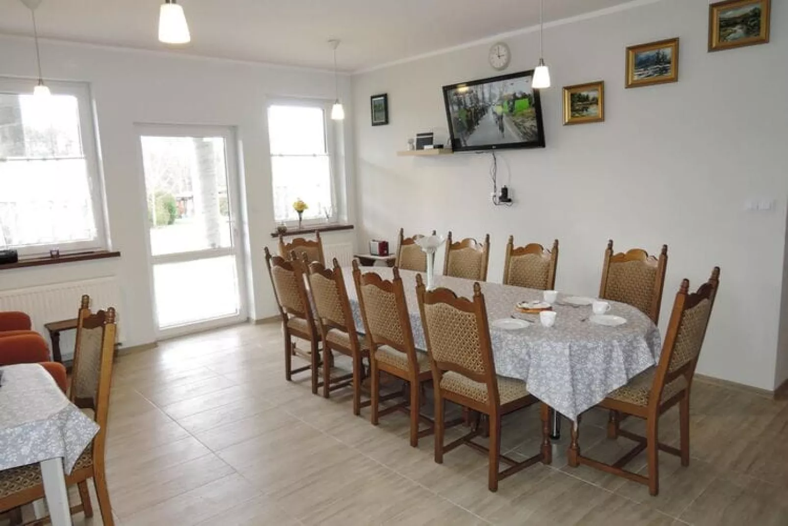 Semi-detached big house in Kolczewo close to the lake-Woonkamer