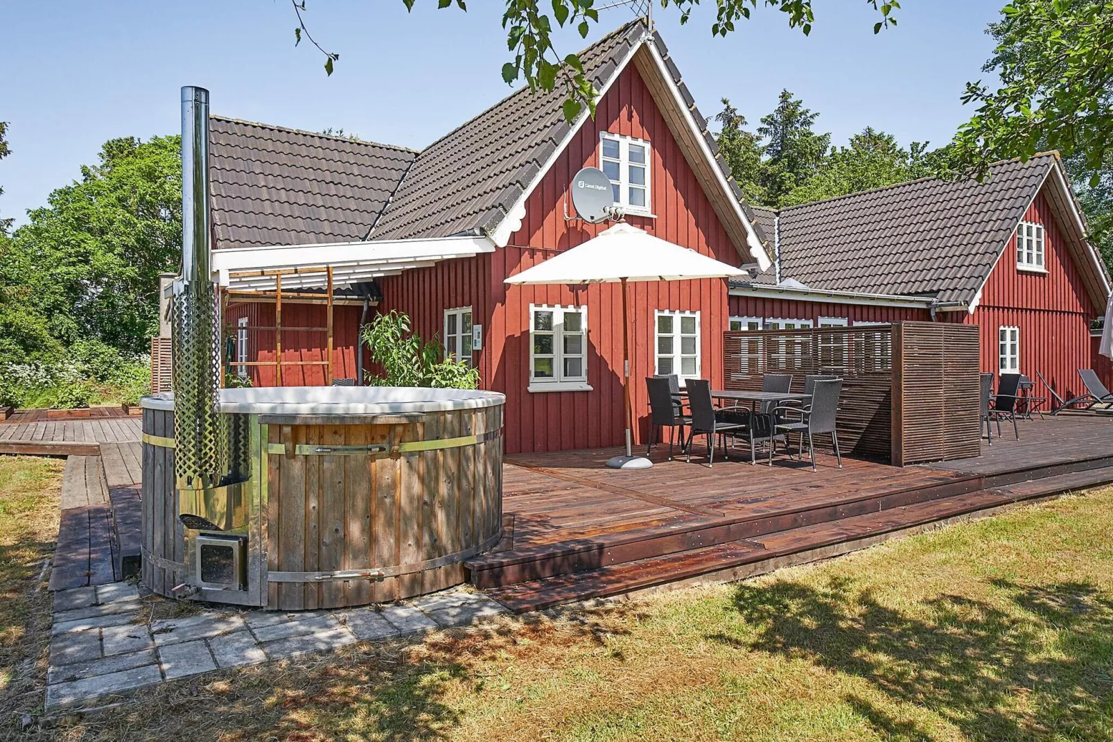 12 persoons vakantie huis in Aakirkeby-Uitzicht