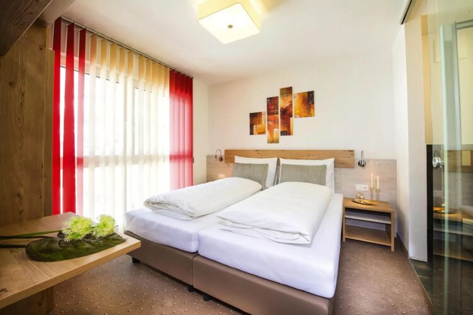 Apartments Bergparadies, Dorfgastein-Penthouse, 100 qm-Slaapkamer