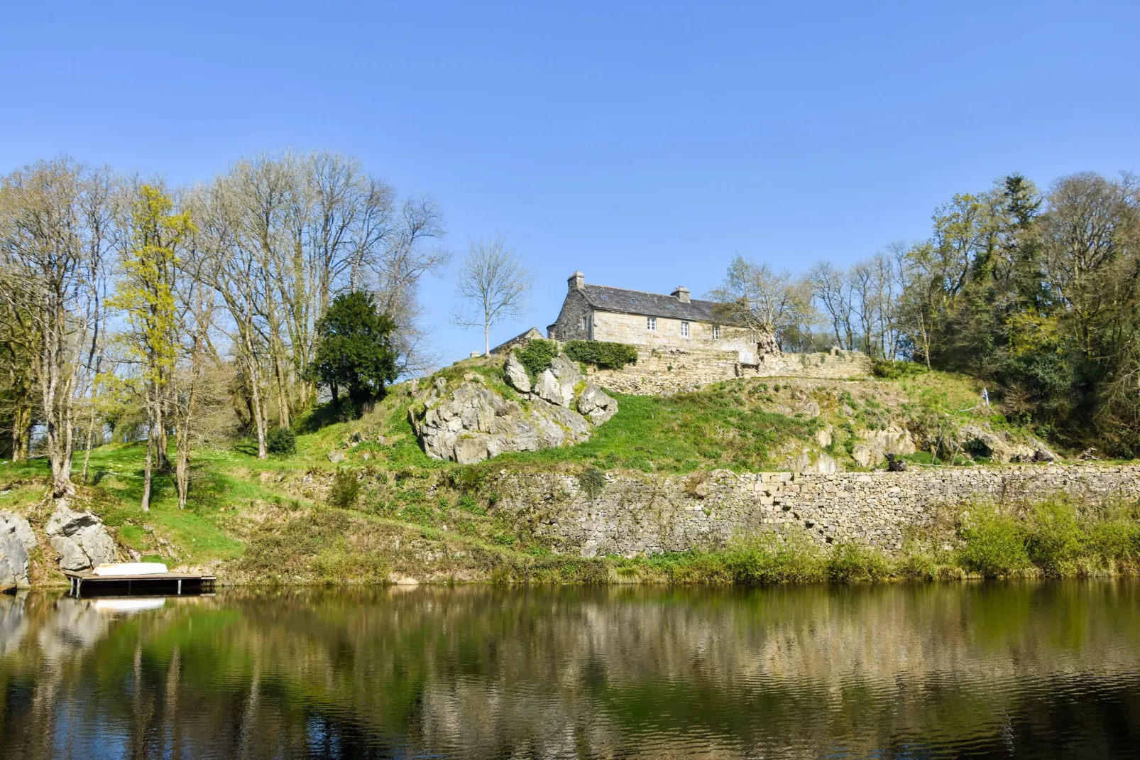 Le Manoir de Coatanscour-Gebieden zomer 1km