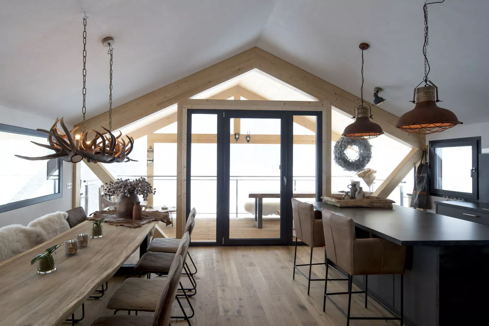 Alpenchalets Reiteralm 2-Eetkamer