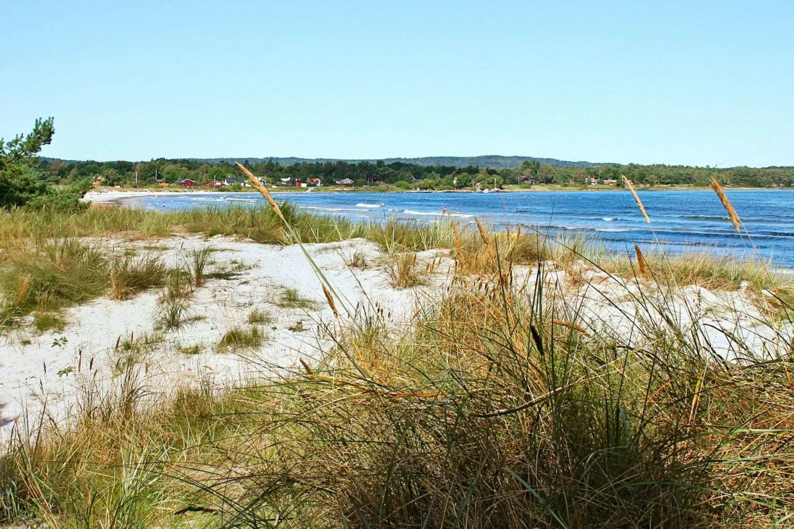 Ruim vakantiehuis in Nexø vlak bij een zandstrand-Uitzicht