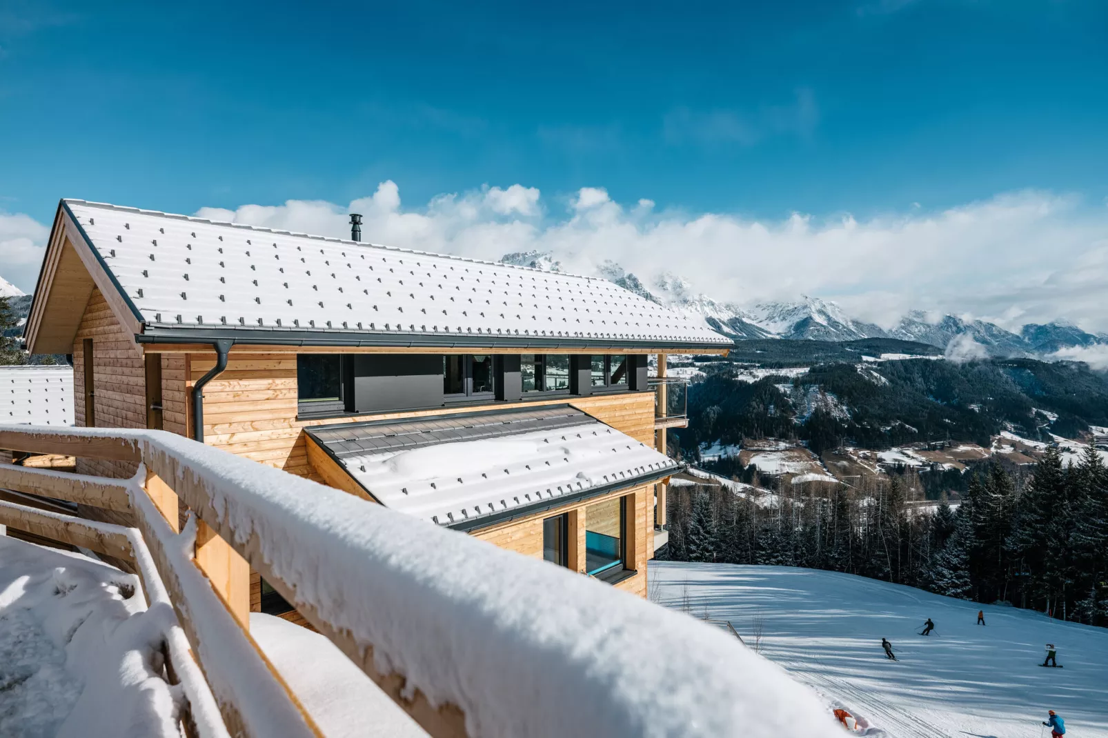 Alpenchalets Reiteralm 1-Uitzicht winter