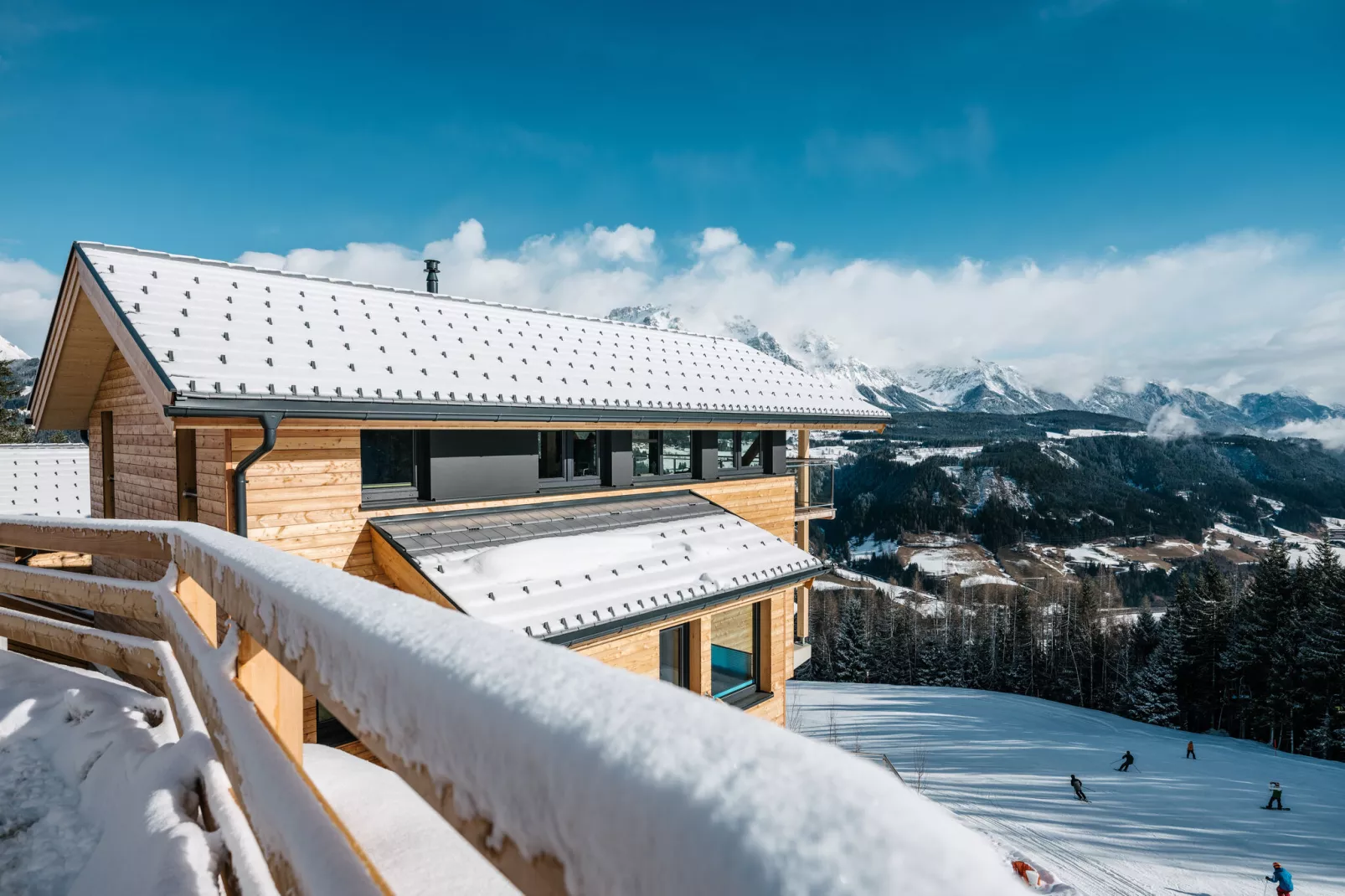 Alpenchalets Reiteralm 2-Uitzicht winter