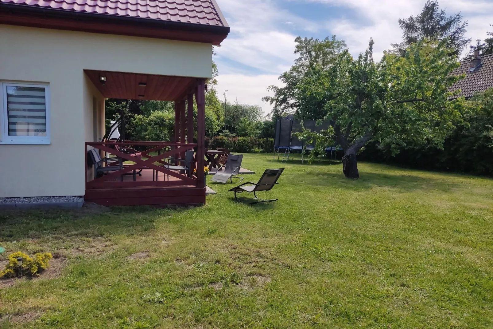 Holiday home in Kolczewo-Tuinen zomer