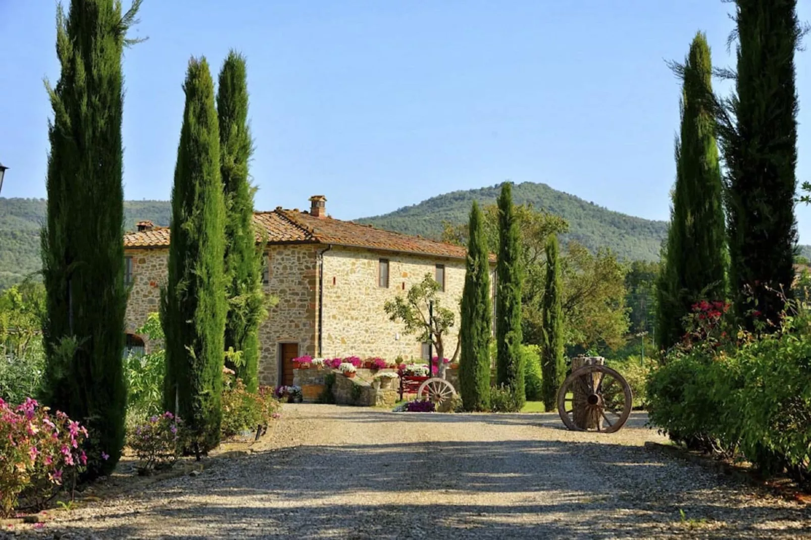 Mulino della Villa-Buitenkant zomer