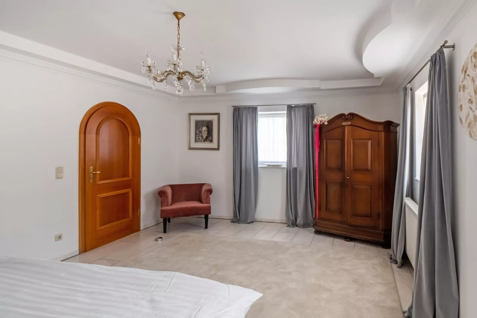 Ferienhaus Mimbach-Slaapkamer