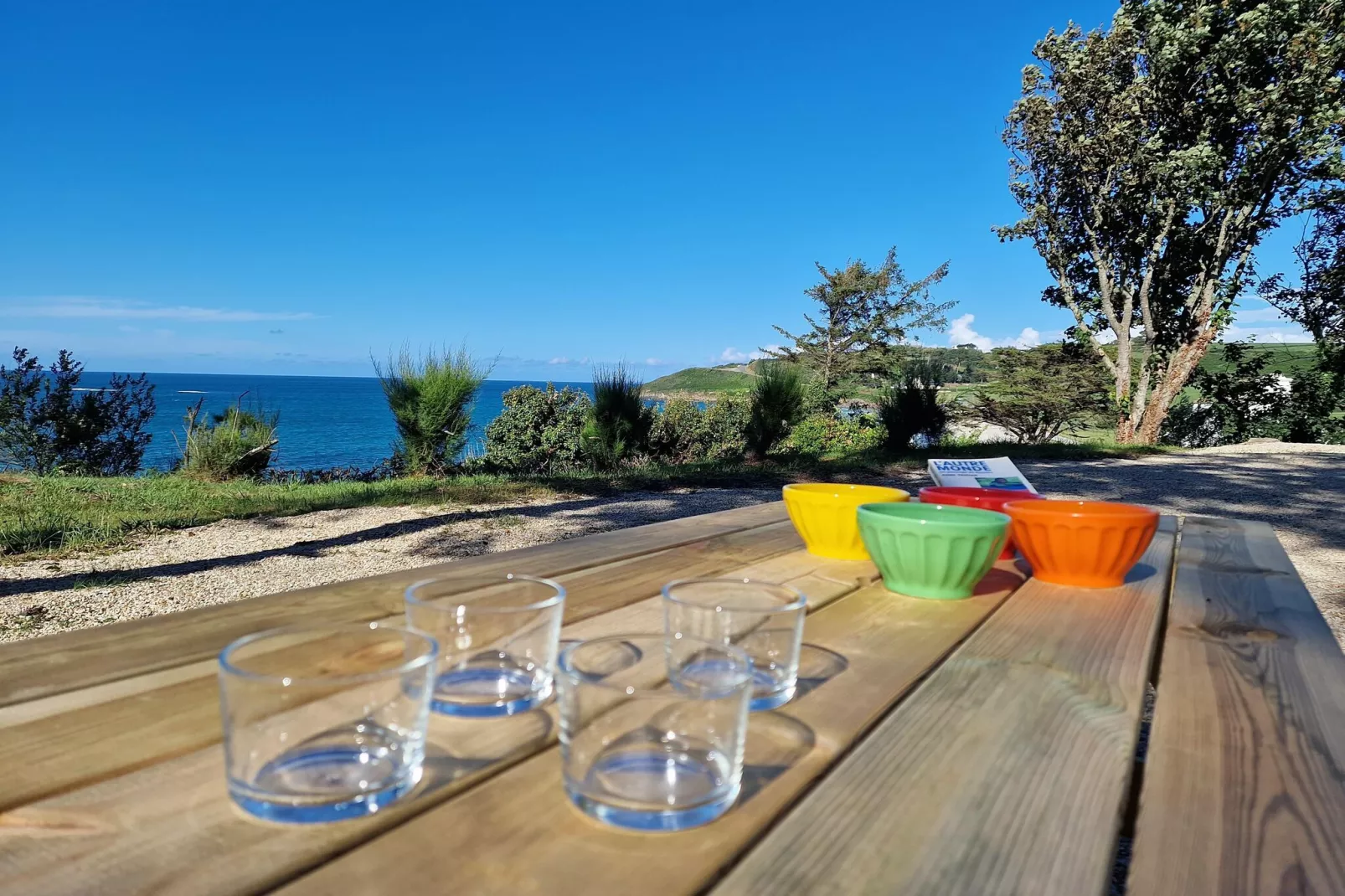 Maison de vacances Plougasnou-Uitzicht zomer
