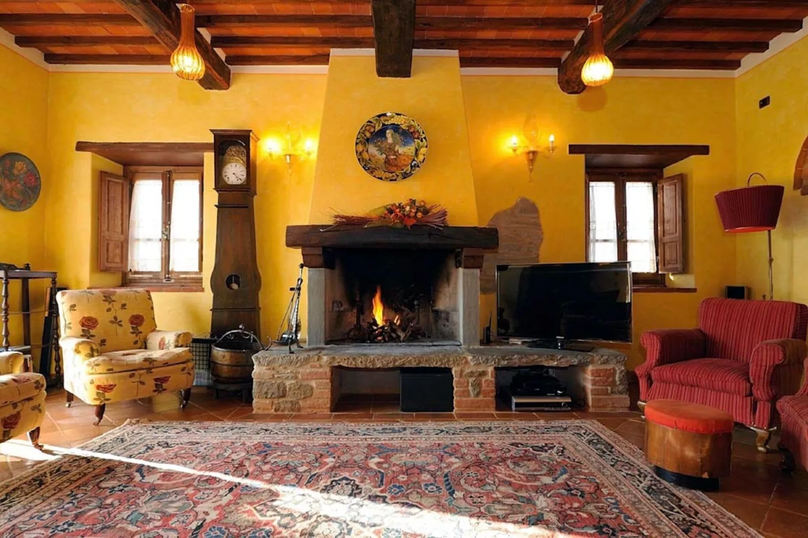 Mulino della Villa-Woonkamer