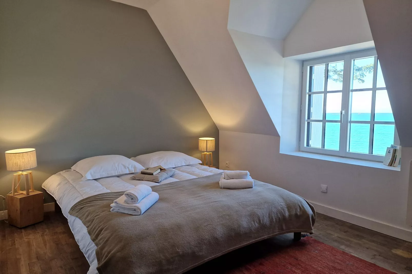 Maison de vacances Plougasnou-Slaapkamer