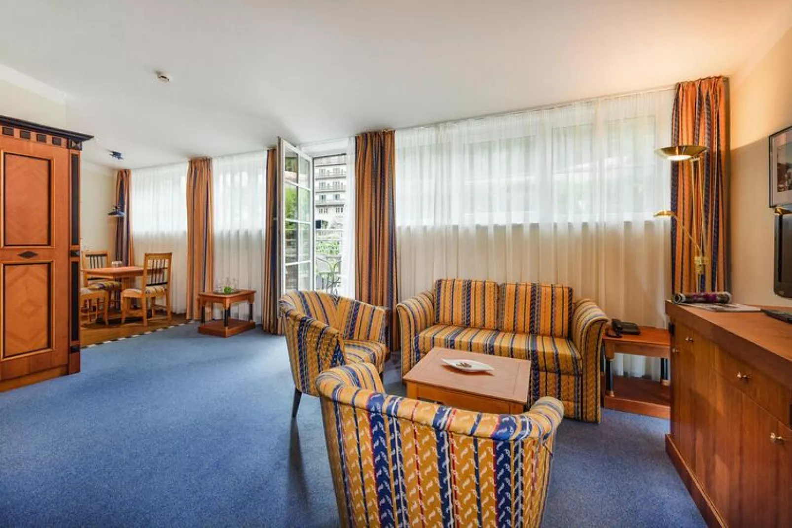 Hotel MONDI Bellevue, Bad Gastein-Appartement Standard-Woonkamer