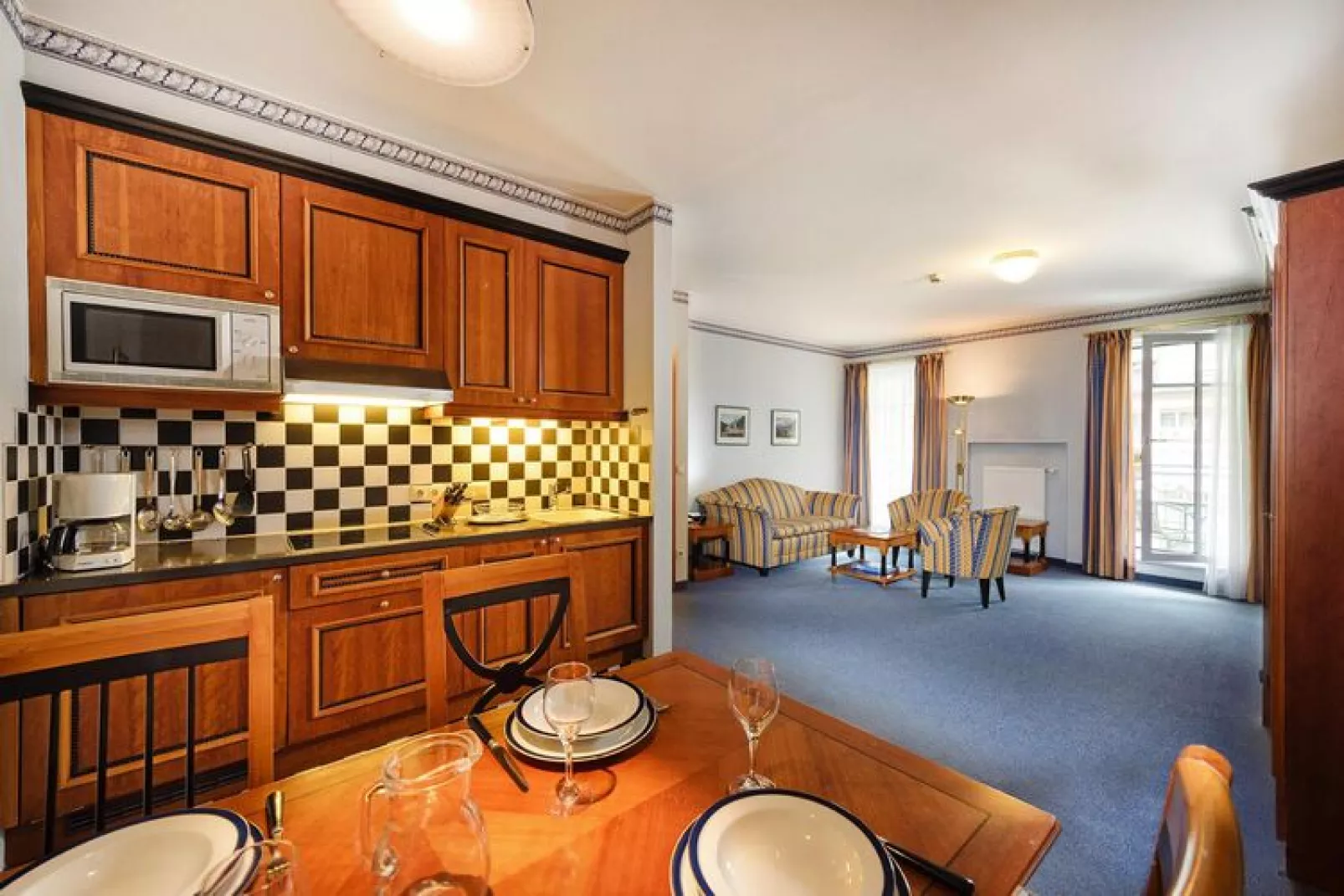 Hotel MONDI Bellevue, Bad Gastein-Appartement Standard-Keuken