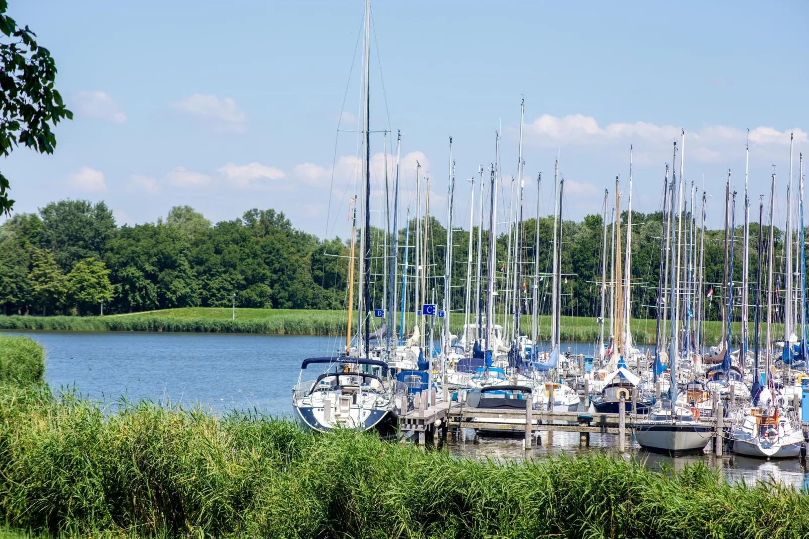 Resort Enkhuizer Strand 1-Gebieden zomer 5km