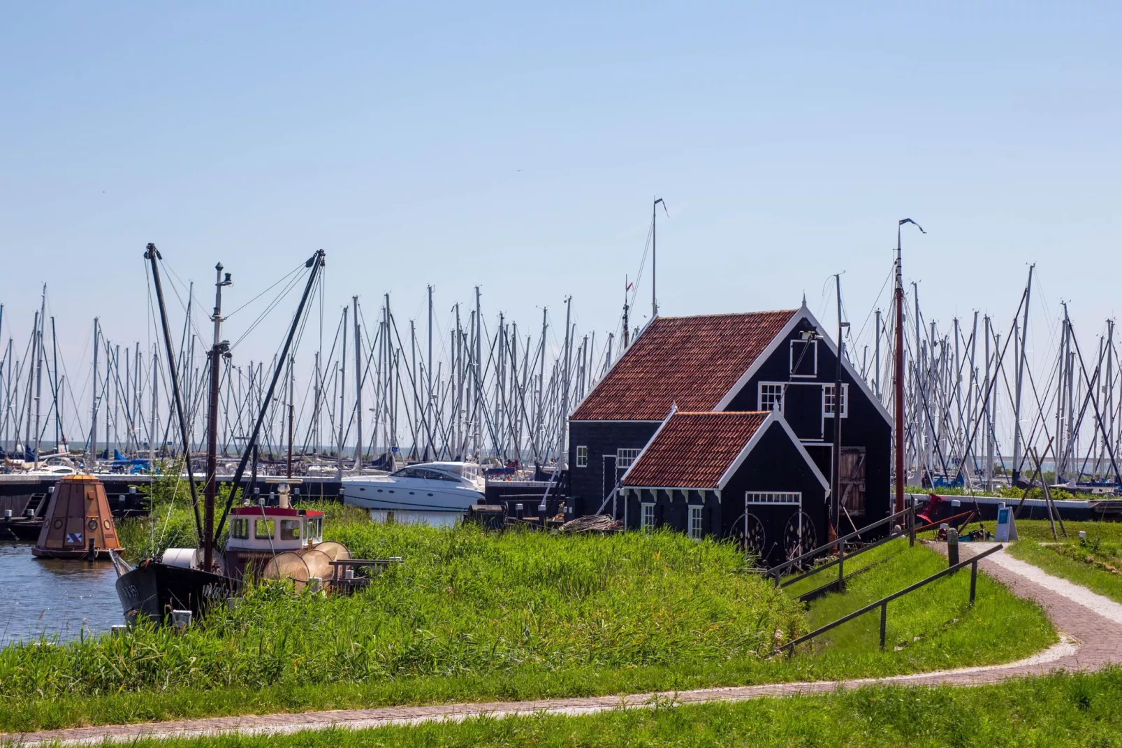 Resort Enkhuizer Strand 1-Gebieden zomer 5km