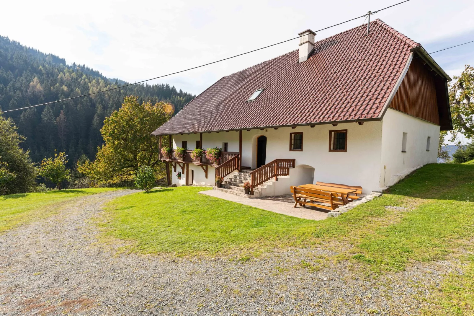 Zois Hütte-Buitenkant zomer