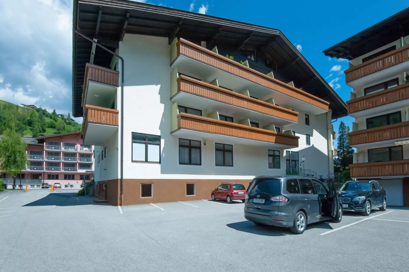 Appartement Bergblick Anna-Buitenkant zomer