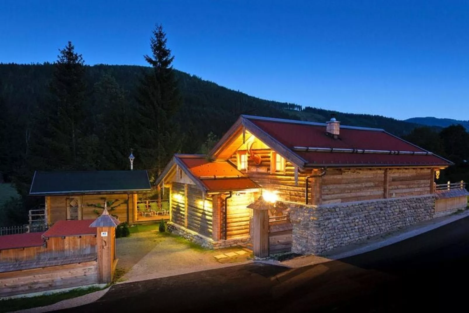 Chalet Steinbock, St. Martin am Tennengebirge-Buitenkant zomer