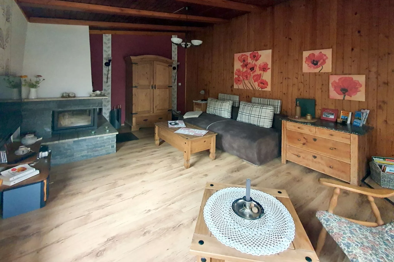 Ferienhaus 50 qm-Woonkamer