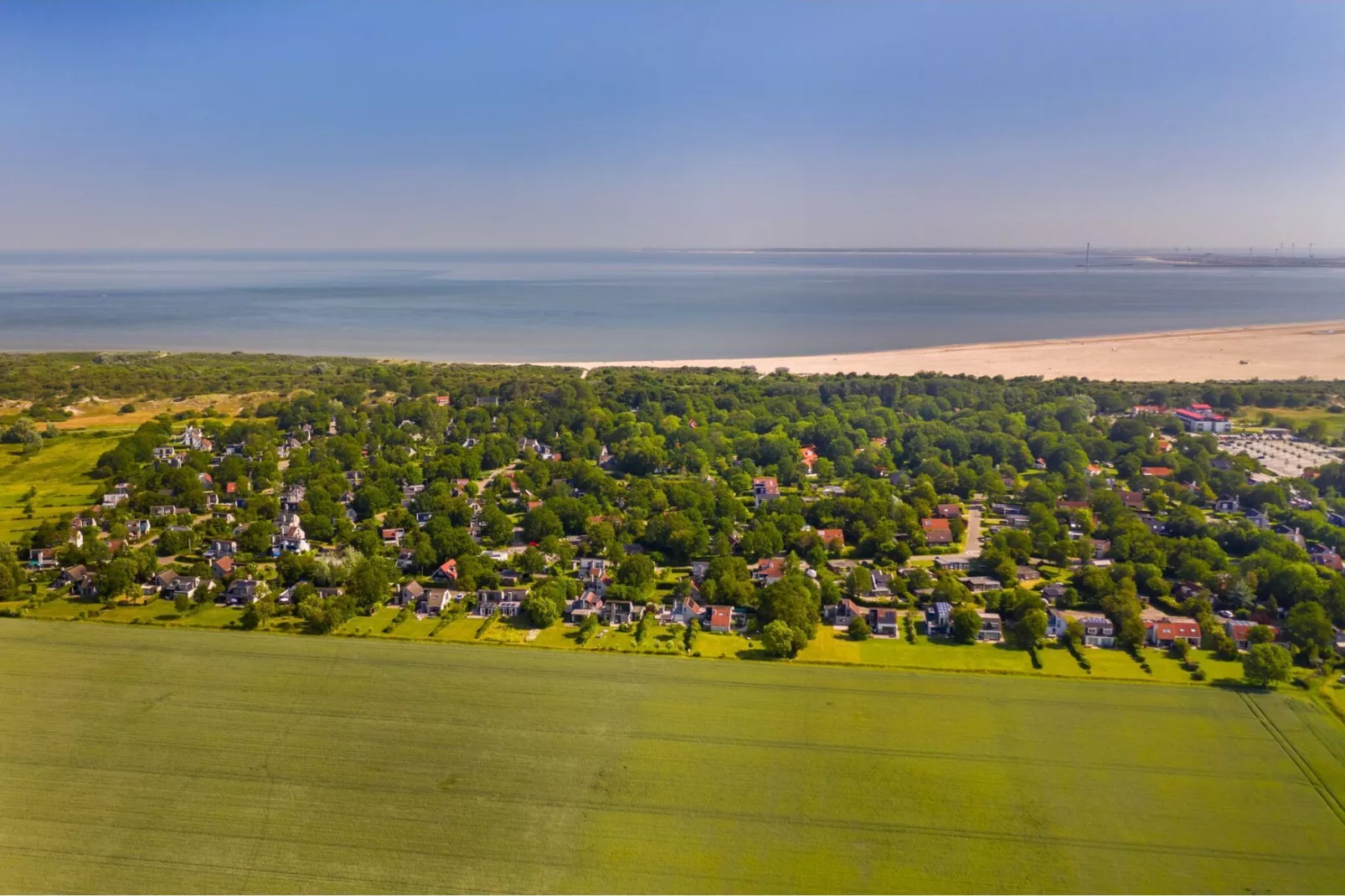 Vakantiehuis - Breezand 6  Vrouwenpolder "De Alk"-Gebieden zomer 5km