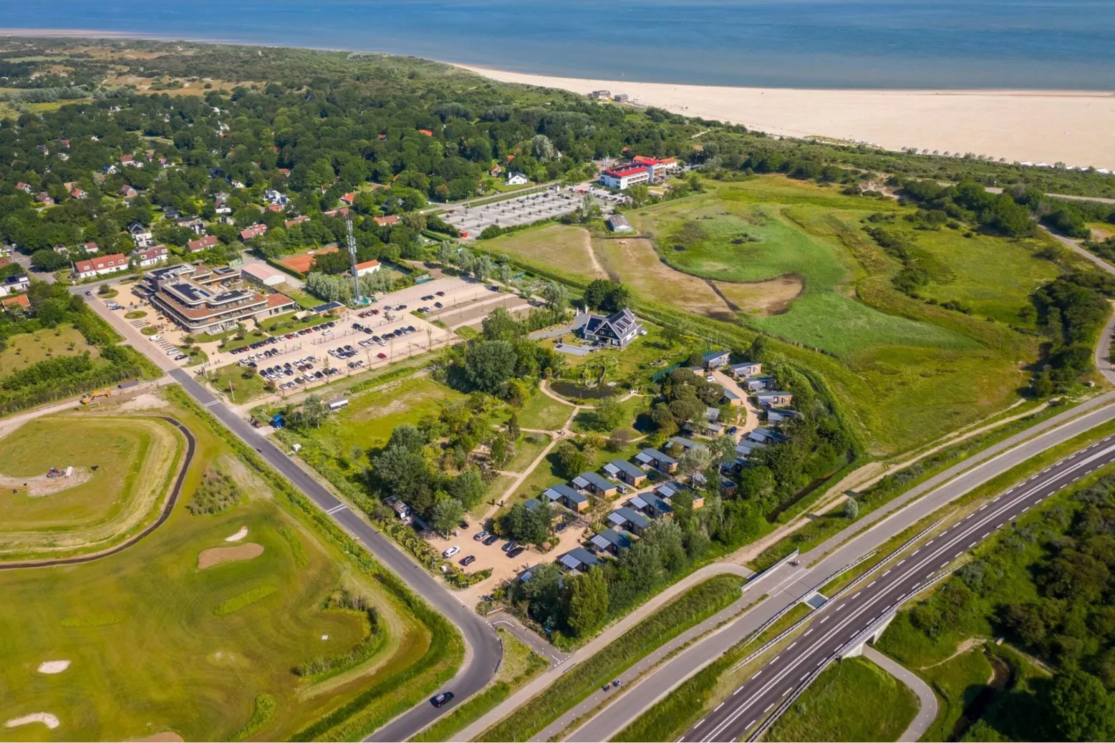 Vakantiehuis - Breezand 6  Vrouwenpolder "De Alk"-Gebieden zomer 5km