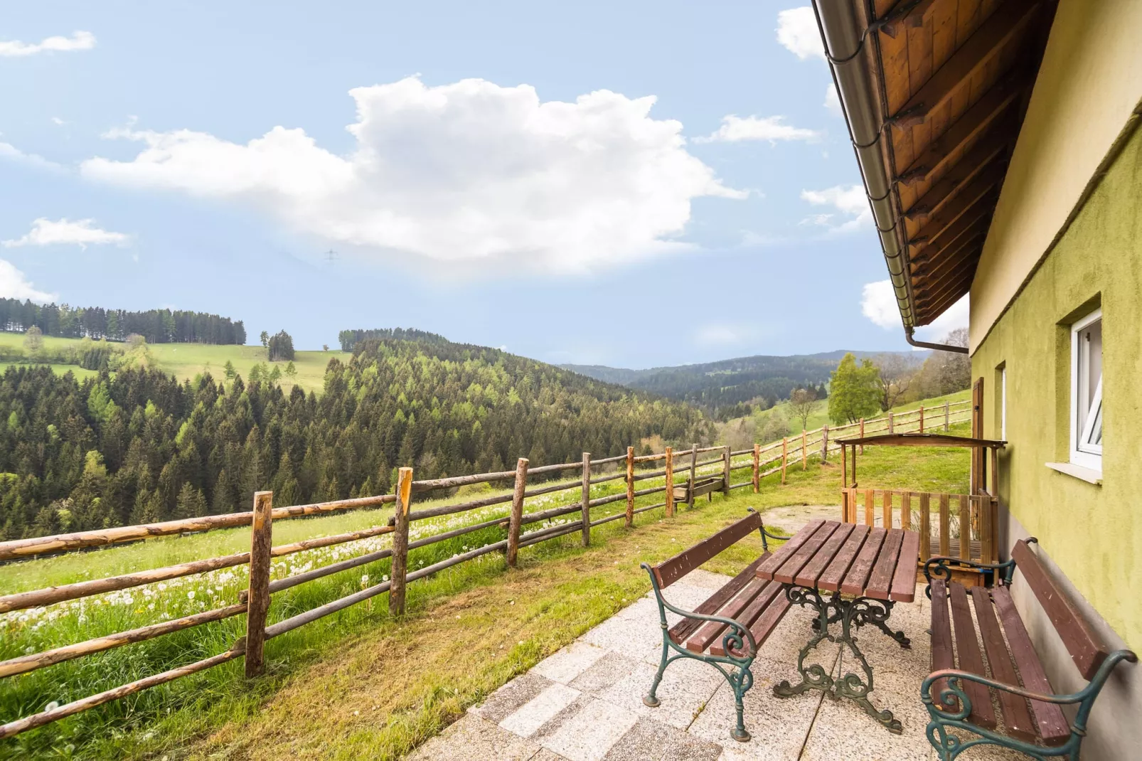 Schröllhütte-Tuinen zomer