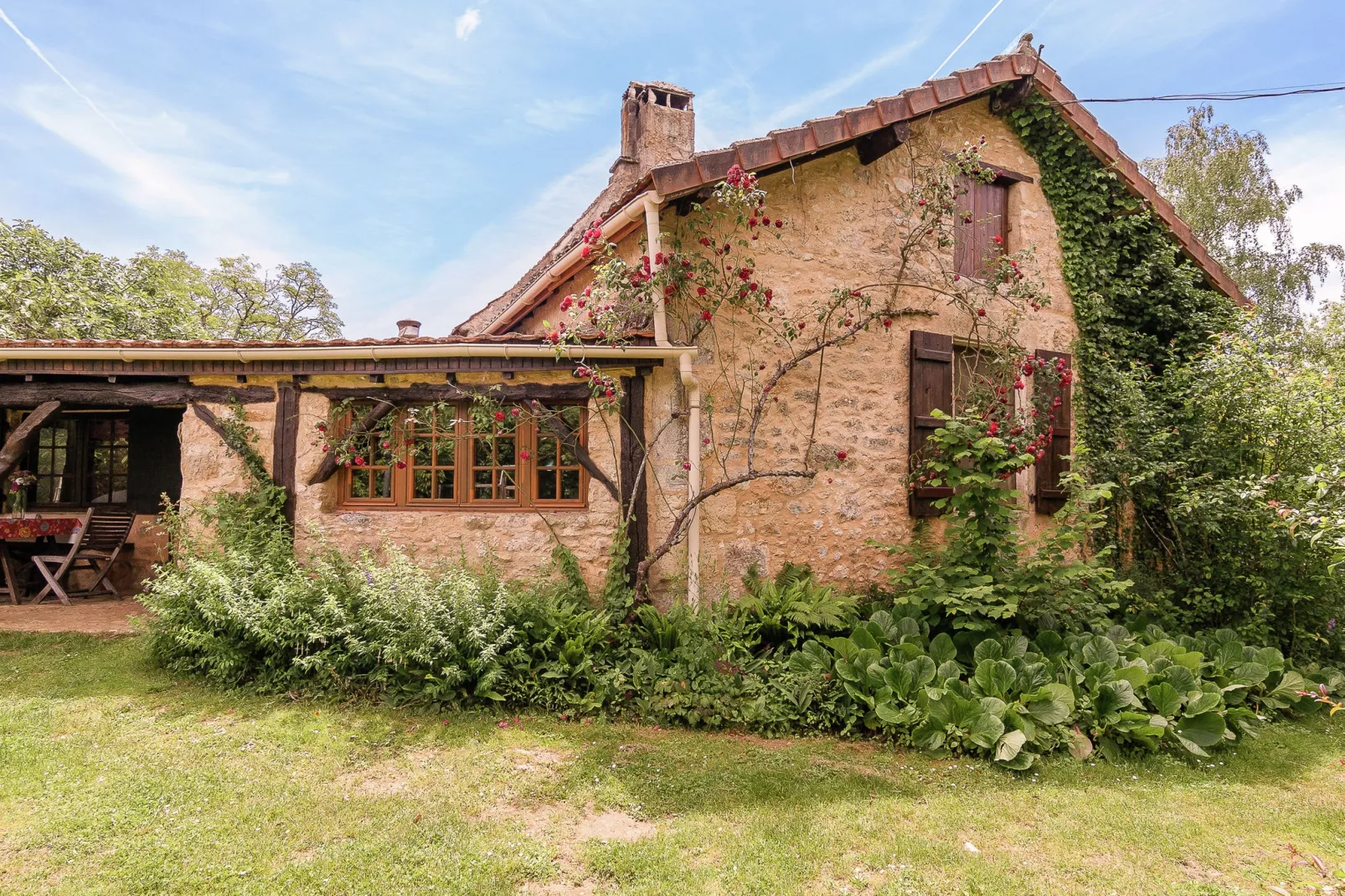 Domaine de la Borderie-Buitenkant zomer