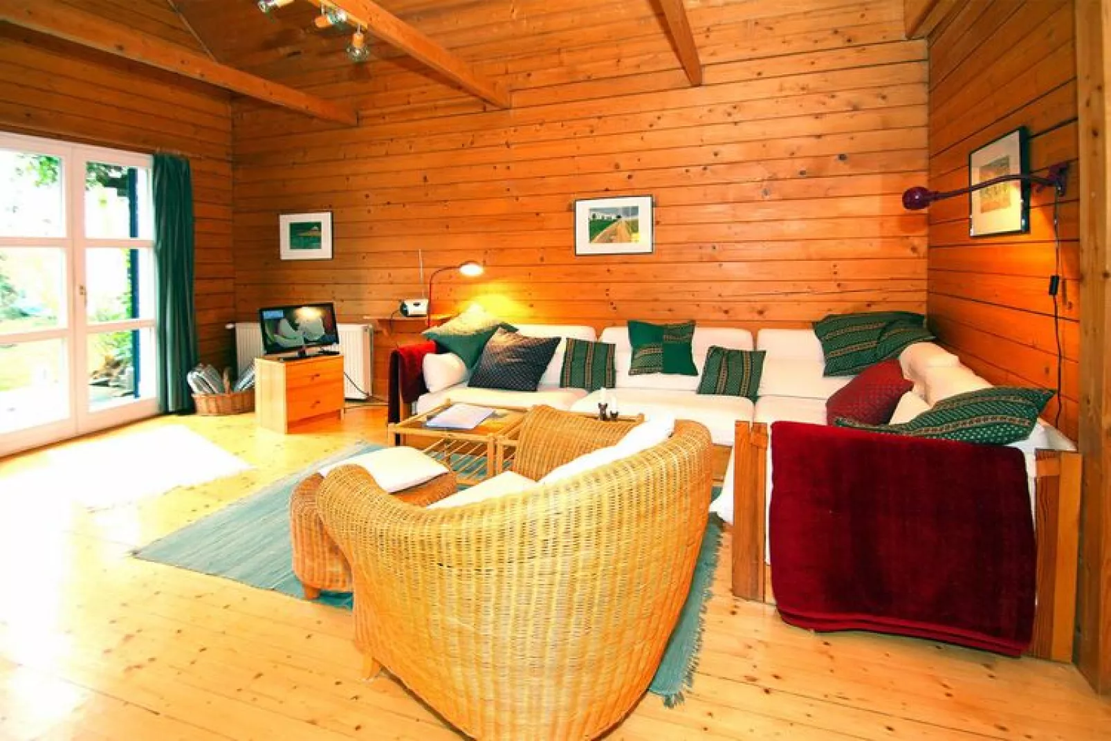 Reihenhaus am Müggelsee-Woonkamer