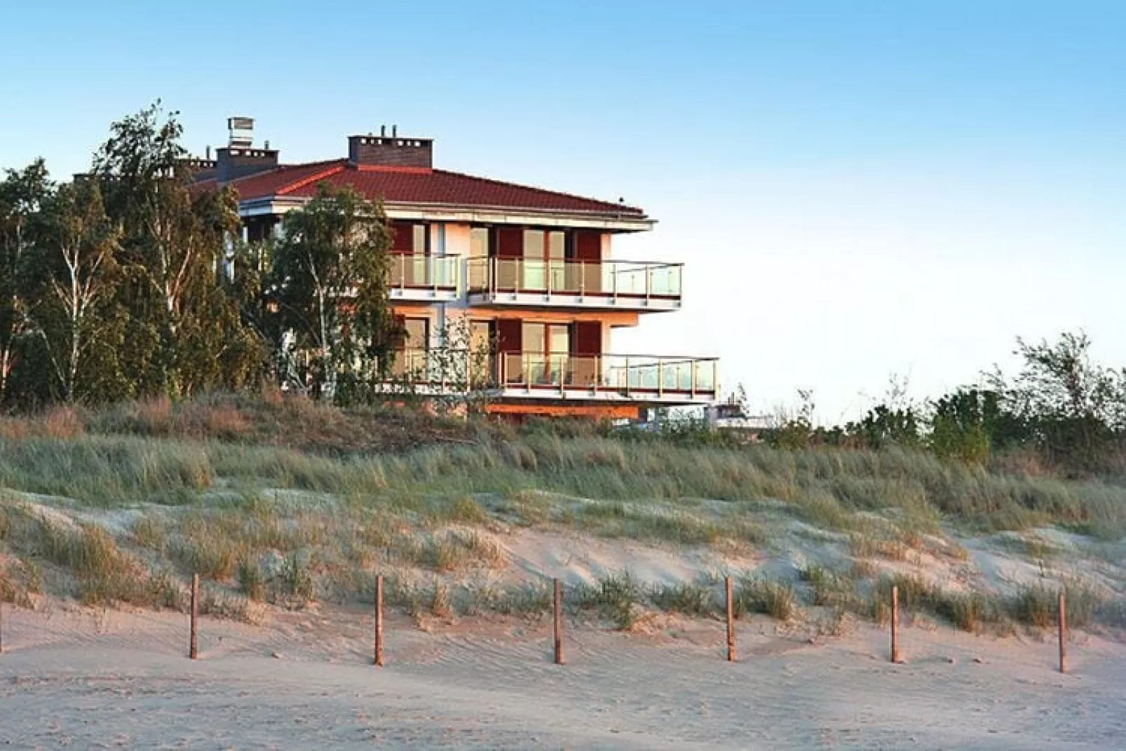Holiday flat Swinoujscie 40 qm BON-Buitenkant zomer