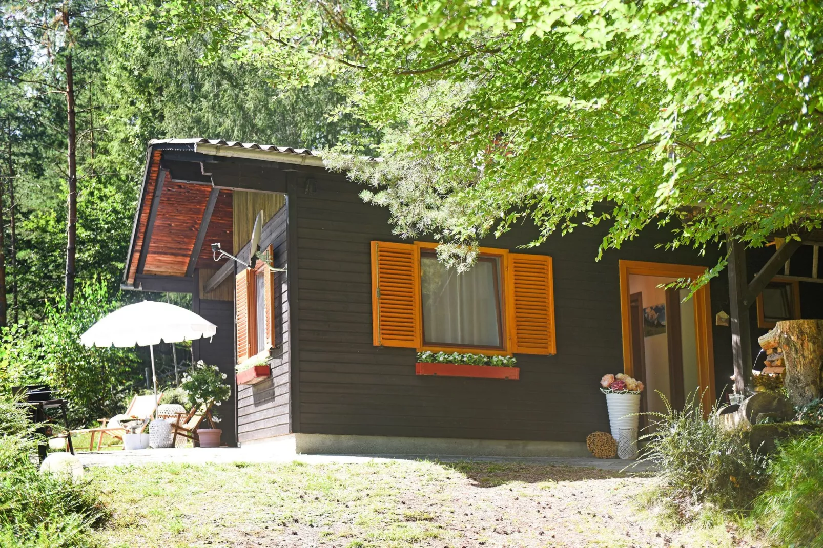 Chalet Astrid-Buitenkant zomer