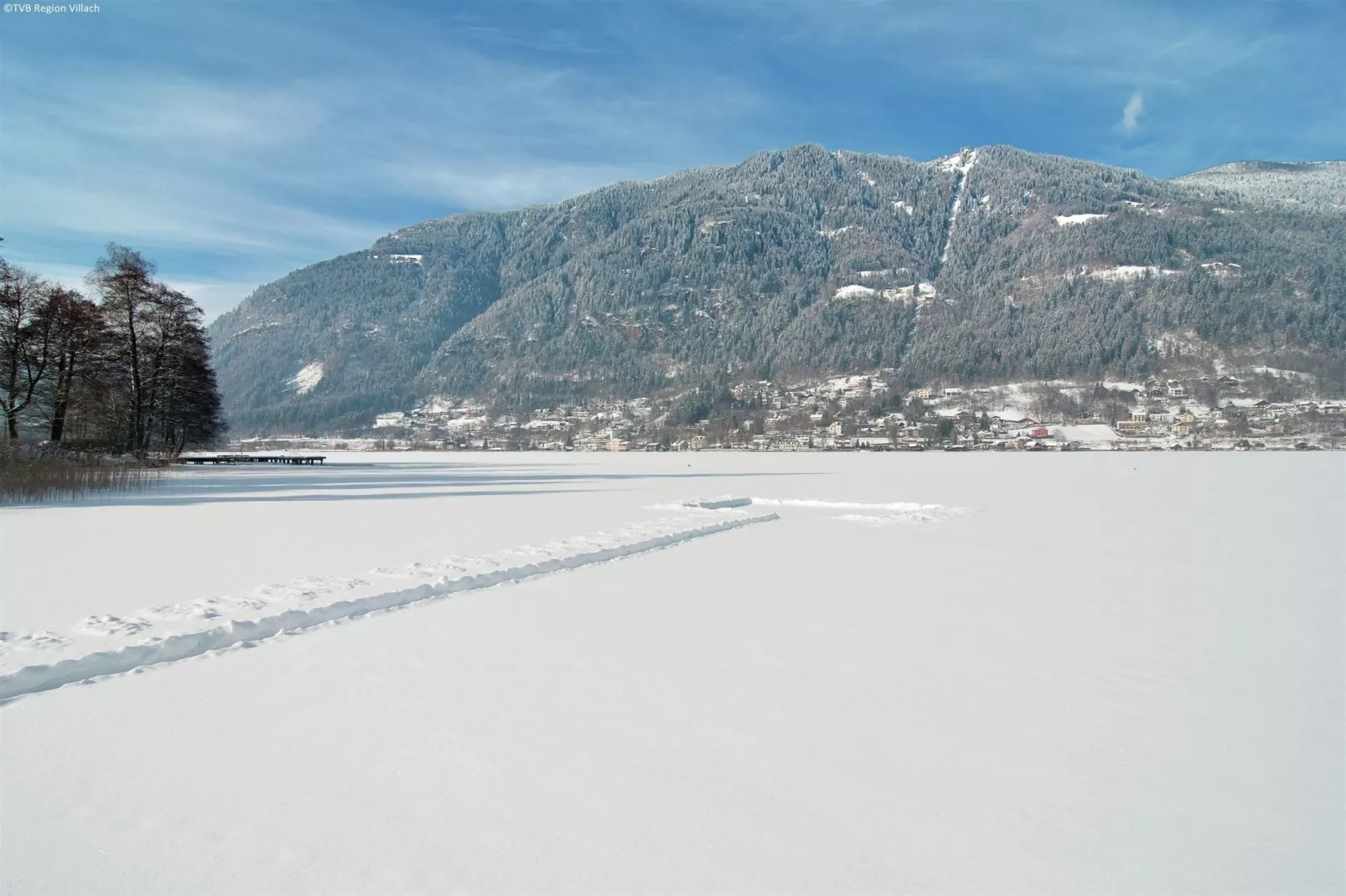 Ferienhaus Bauer-Gebied winter 5km