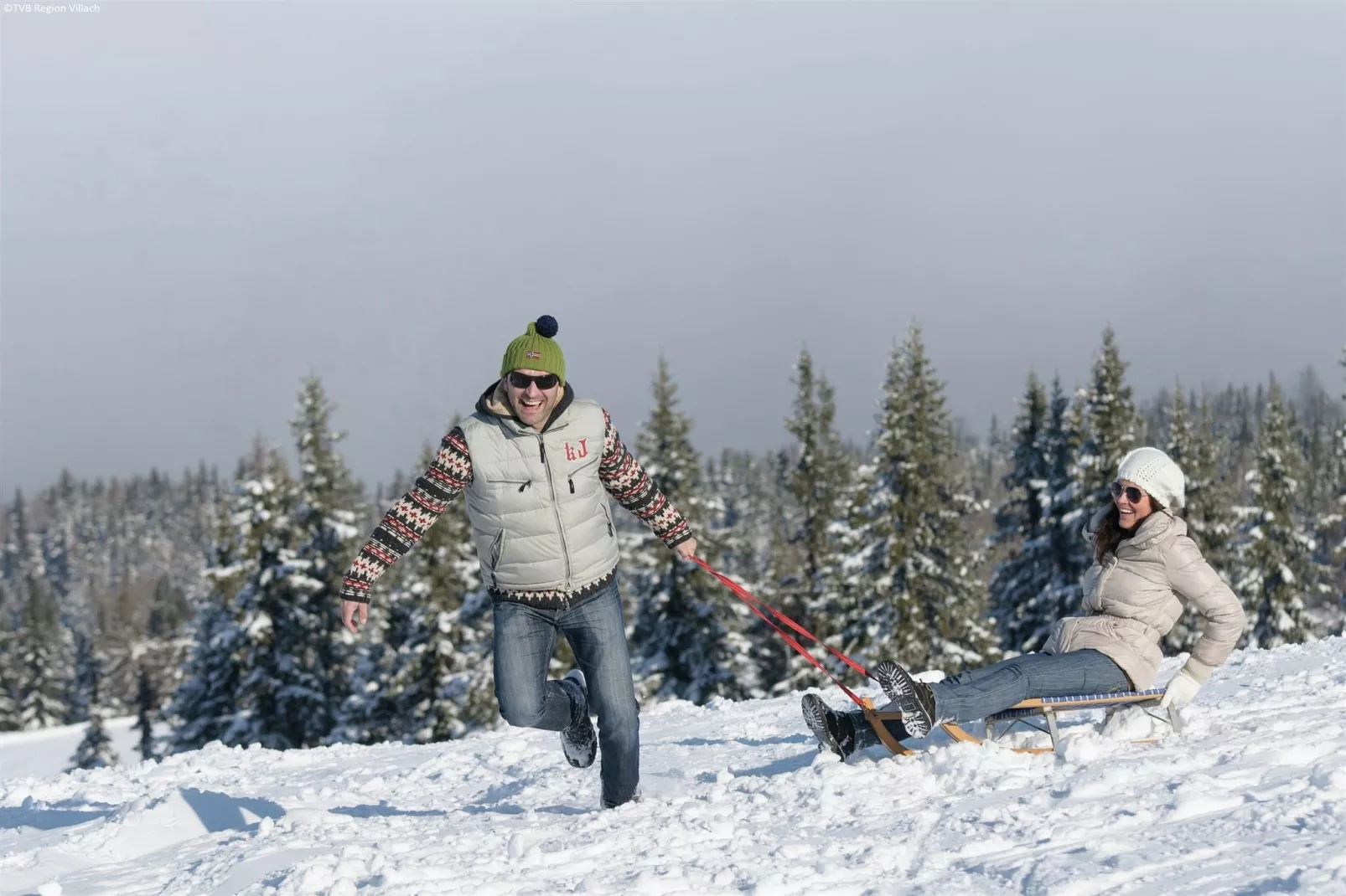 Ferienhaus Bauer-Gebied winter 5km