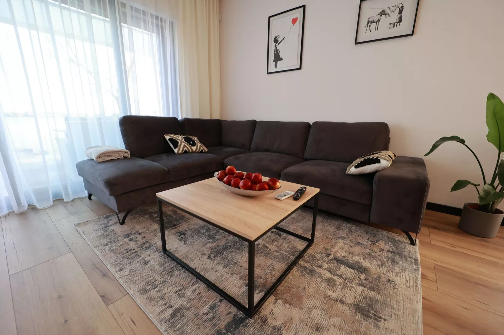 Holiday villa 95 qm Spalona-Woonkamer