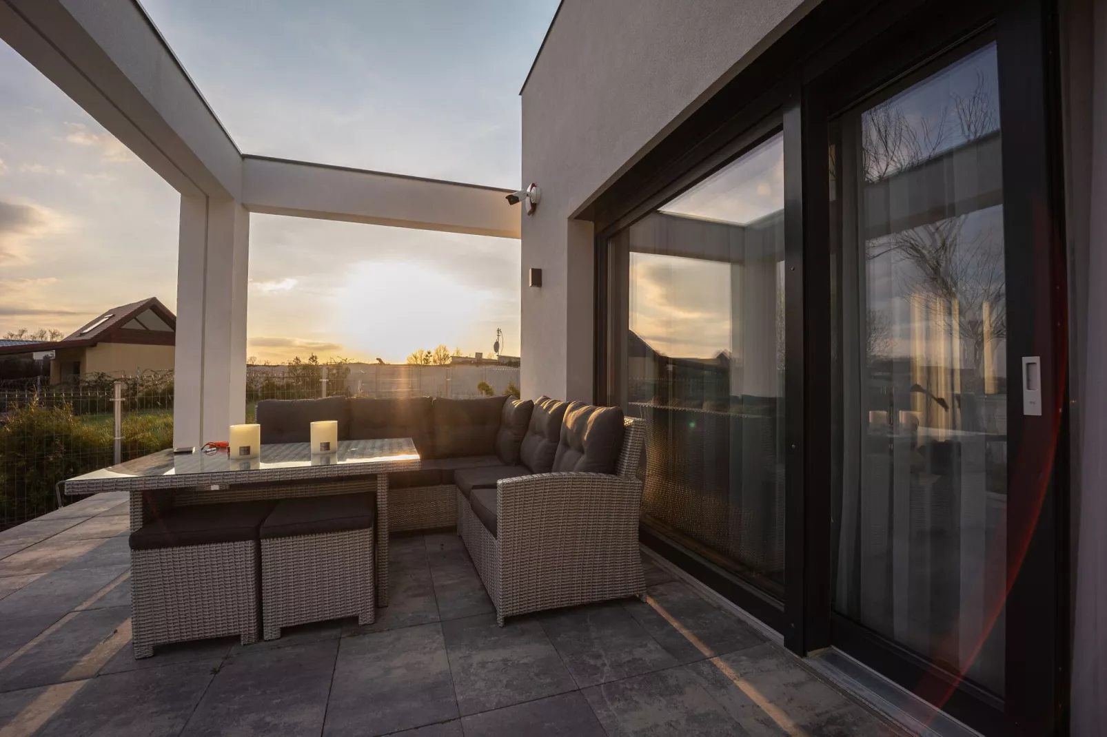 Holiday villa 95 qm Spalona-Terrasbalkon