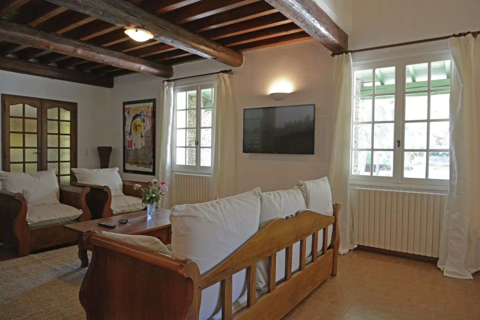 La maison des Écureuils-Woonkamer