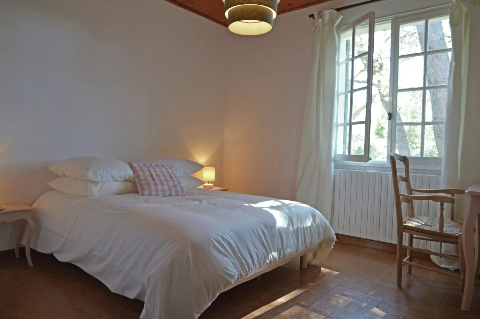 La maison des Écureuils-Slaapkamer