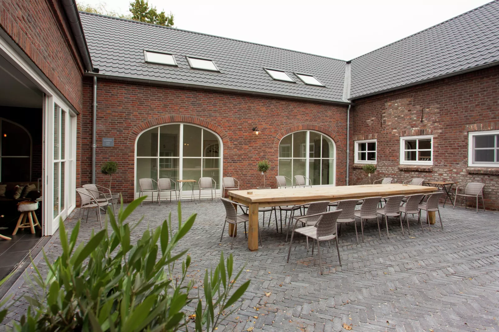 Kasteelboerderij Gunhof-Terrasbalkon