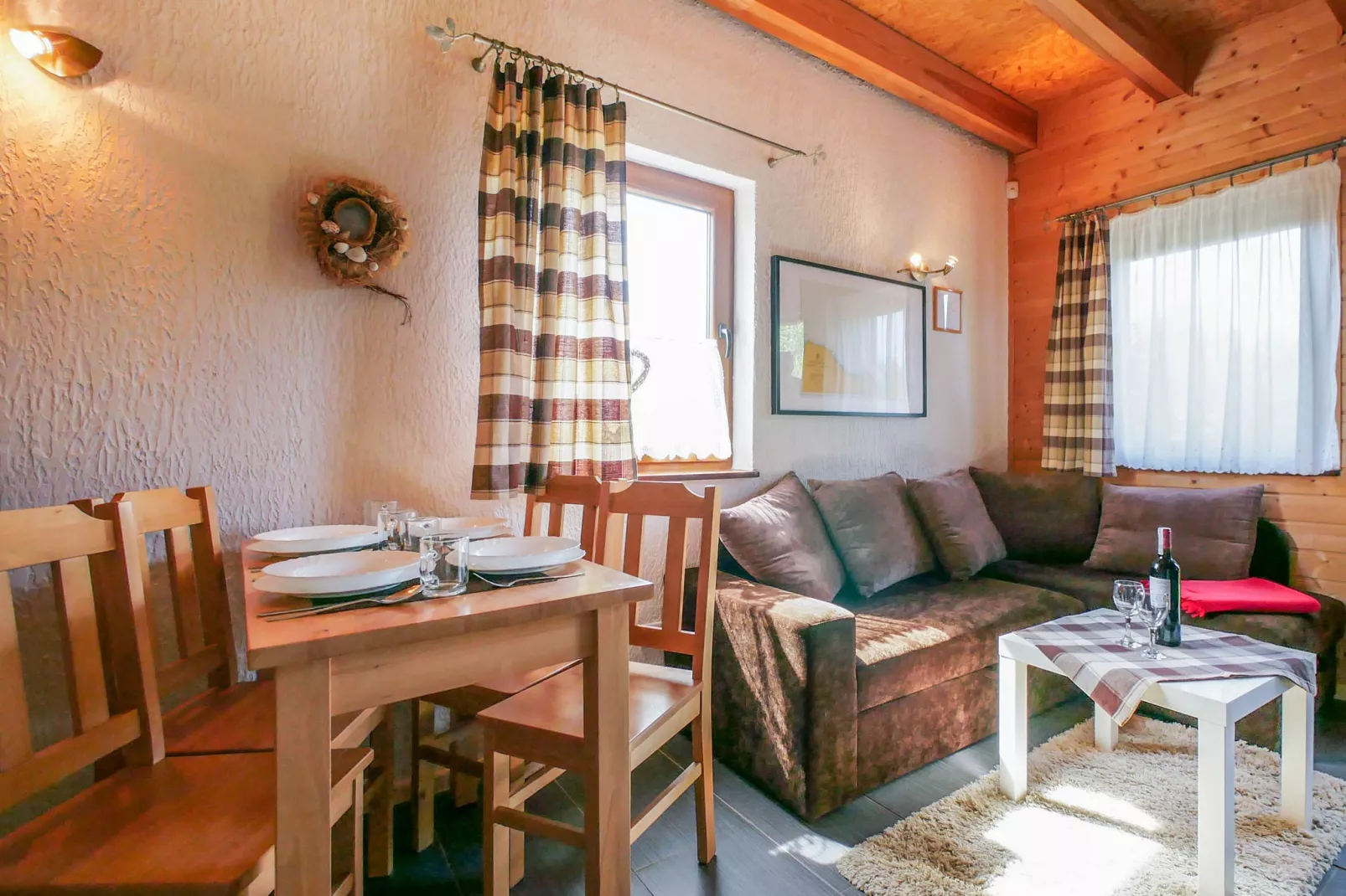 Eco friendly apartment cottages - Eetkamer