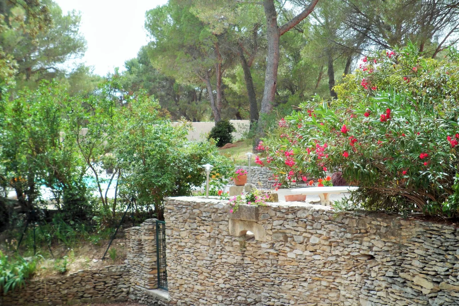 Belle Maison près du Pont du Gard-Tuinen zomer
