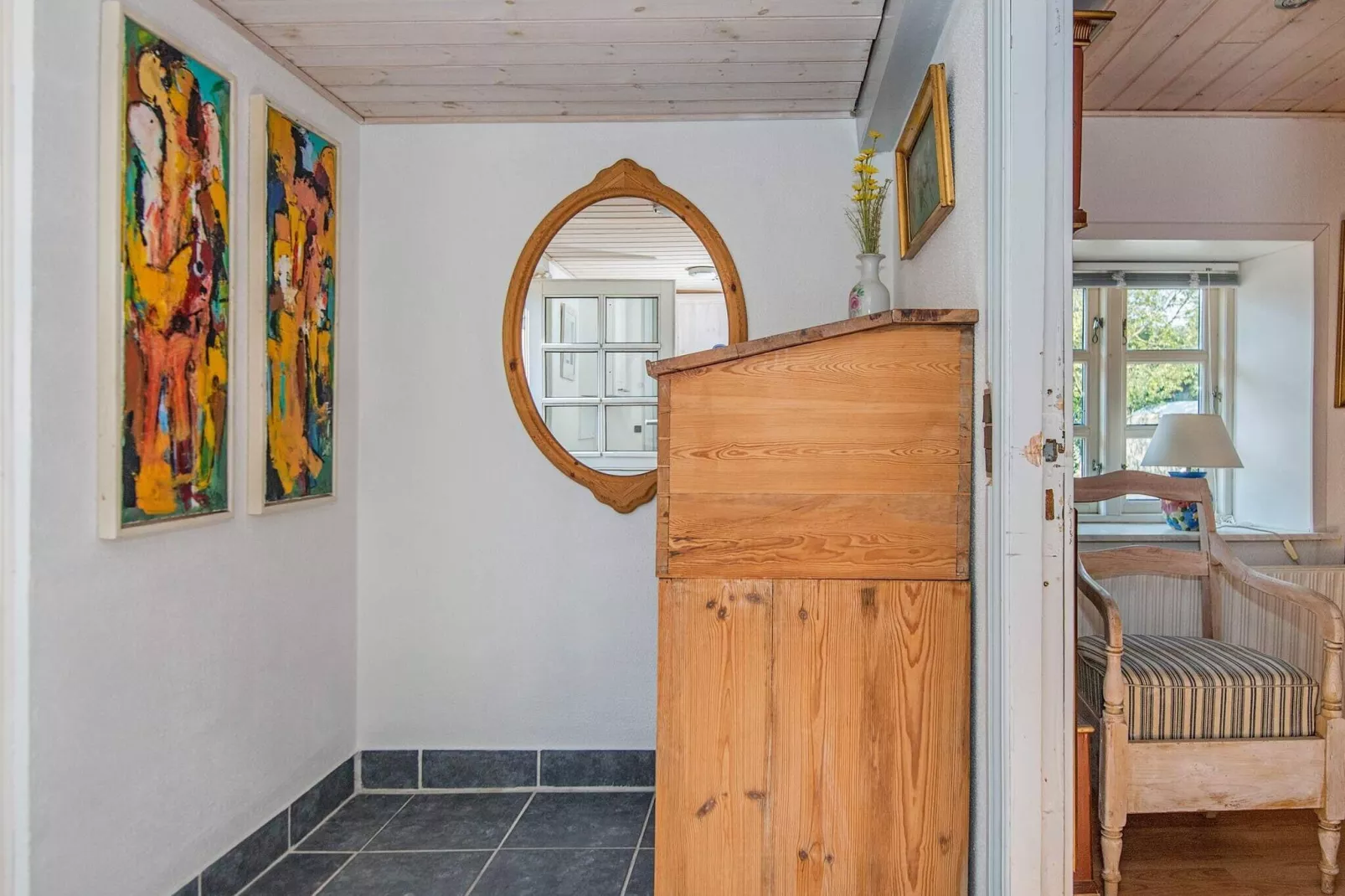 Gezellige kustschuilplaats in Hojer-By Traum-Binnen