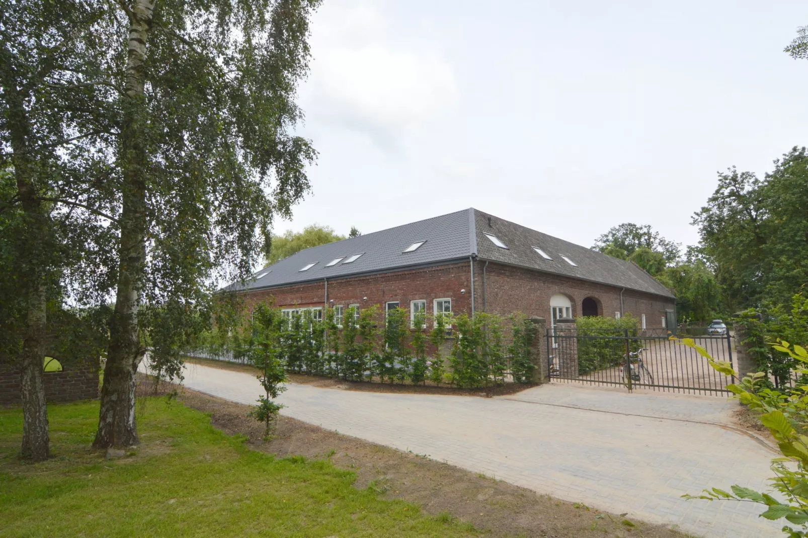 Kasteelboerderij Gunhof-Buitenkant zomer